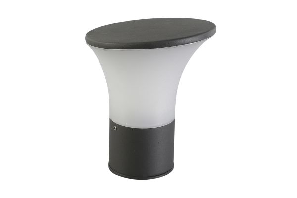Havells Natura Gate Light 1LS B22 Curve Anthracite | Decorative Outdoor Pathway Lighting