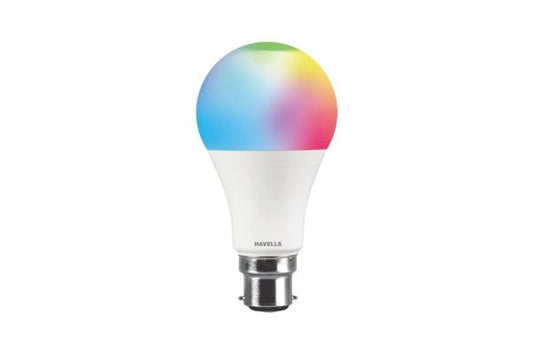 Havells Glamax TW+Colors Smart B22 LED Lamp 12W | App & Voice Control with Smart Scheduling