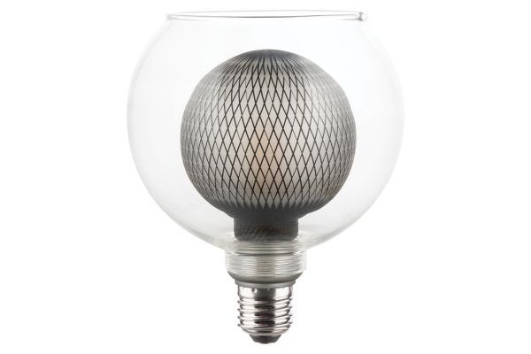 Havells Bloom G125 T20 MBD E27 Decorative LED Lamp 4W 2700K | Warm Glass Designer Bulb