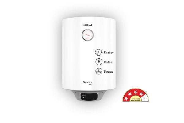 Havells Monza Pro Storage Water Heater 10L 2000W | Fast Heating High Pressure Geyser