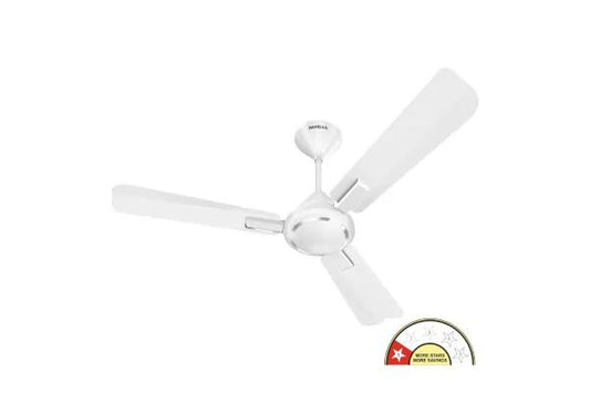 Havells Ambrose Decorative Ceiling Fan 1200mm Chrome | Copper Motor with Premium Air Delivery