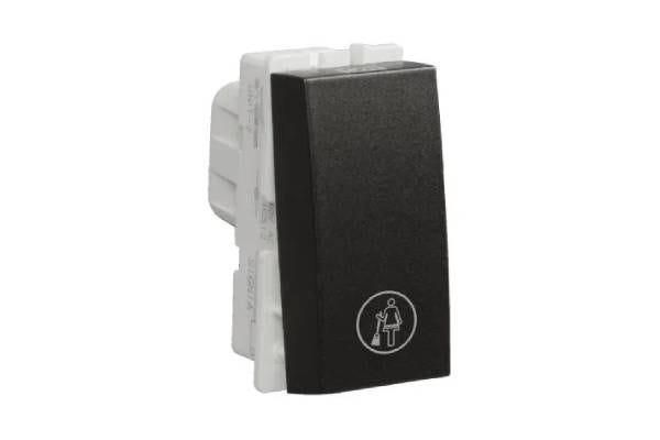 Havells Signia DND Switch ACWSXDG102 | Two Way Modular DND Switch with Laser Marking