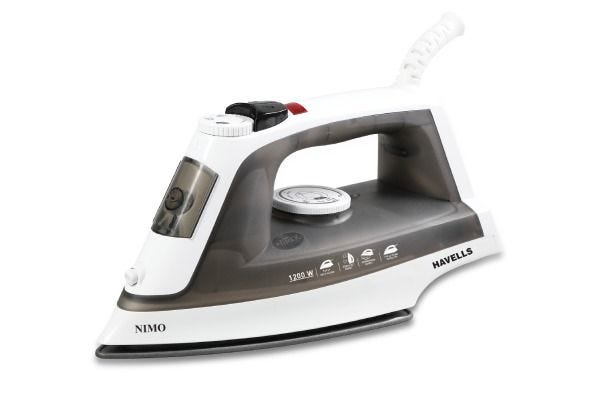 Havells Nimo Steam Iron GHGSIEBK120 1200W | 170ml Tank with 12 g/min Steam Output