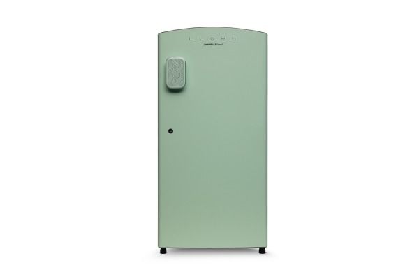 Lloyd Kolor Series 195 L Direct Cool Refrigerator 5 Star Pastel Green | Inverter Compressor with Rapid Freeze Cooling