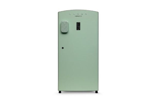 Lloyd Kolor Series 195 L Direct Cool Refrigerator 5 Star Pastel Green | Auto Defrost Inverter Cooling