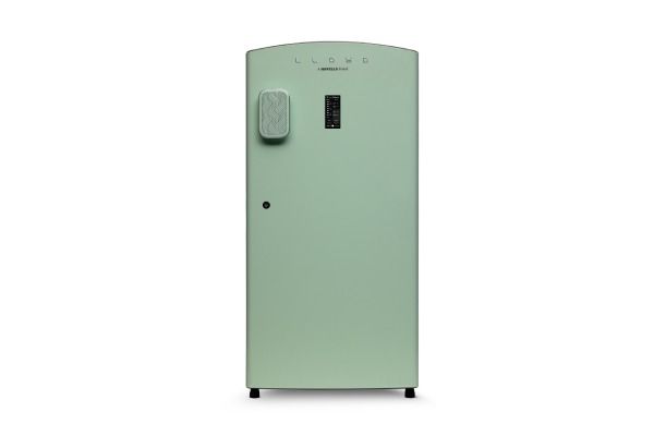 Lloyd Kolor Series 195 L Direct Cool Refrigerator 5 Star Pastel Green | Auto Defrost Inverter Cooling