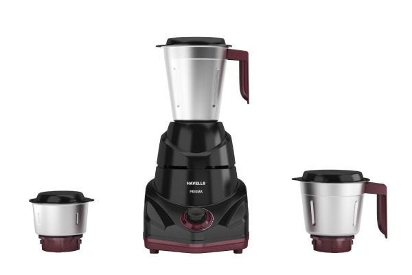 Havells Prisma Mixer Grinder GHFMGGHK075 750W | 3 Jar Heavy Duty Mixer Grinder with Air Vent Technology