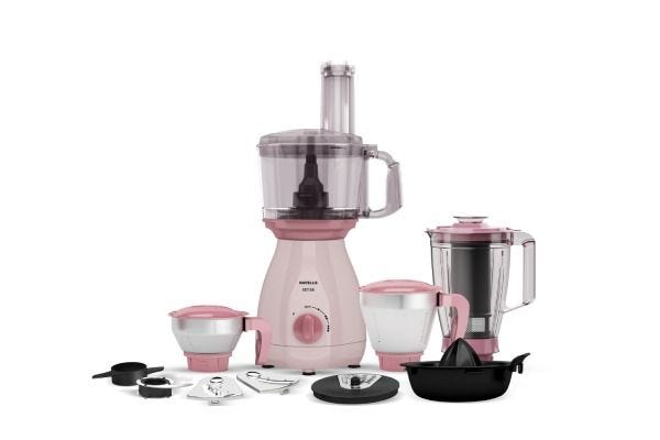 Havells Rhythm Mixer Grinder GHFFPFZP075 750W | 4 Jar Mixer Grinder with Food Processor Bowl