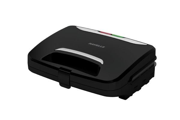 Havells Hexo Big Fill Grill Sandwich Maker GHCSTESK090 900W | Non-Stick Grill Plates with Cool Touch Handle