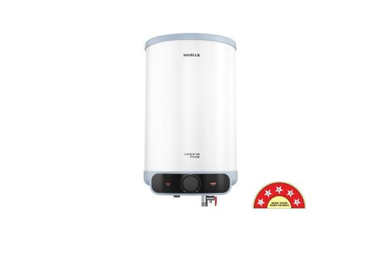 Havells Velora Prime Storage Water Heater 10L 2000W 5 Star | Fast Heating Premium Geyser