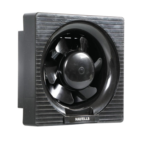 Havells Ventilair DX Domestic Exhaust Fan 150 mm Black | Copper Motor with Auto Back Shutter