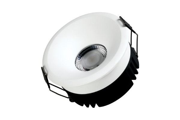 Havells Crysta Deco COB 12W 3-in-1 White Recessed COB Light with Lens Based Optics
