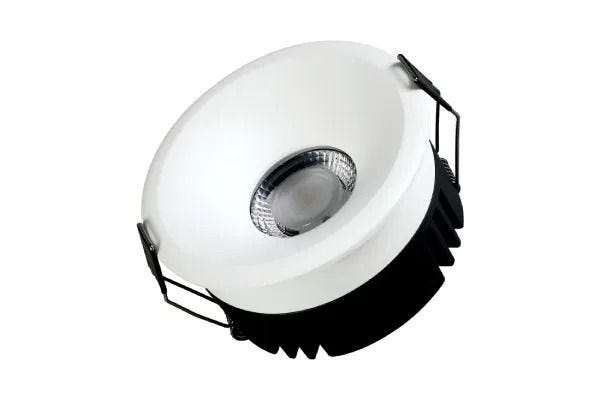 Havells Crysta Deco COB 7W 3-in-1 White Recessed COB Light with Lens Based Optics